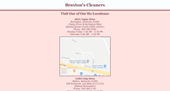 Desktop Screenshot of braxtonscleaners.com